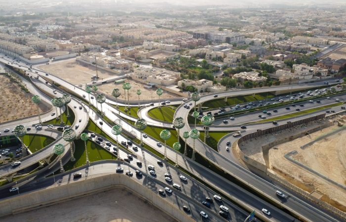 riyadh city saudi arabia drone view of busy moto 2026 01 09 12 00 19 utc