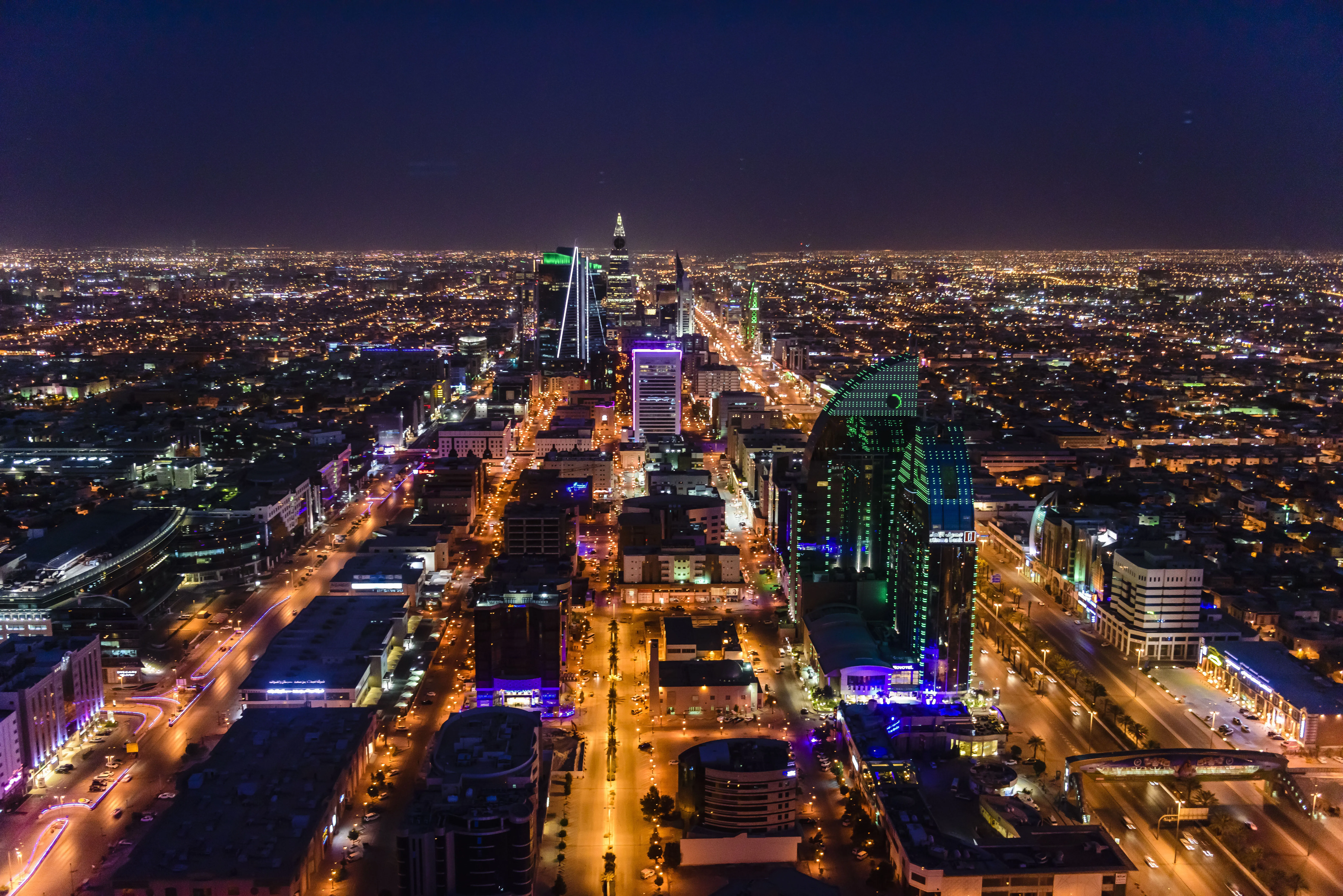 streets in illuminated cityscape riyadh saudi ar 2026 01 09 08 42 12 utc